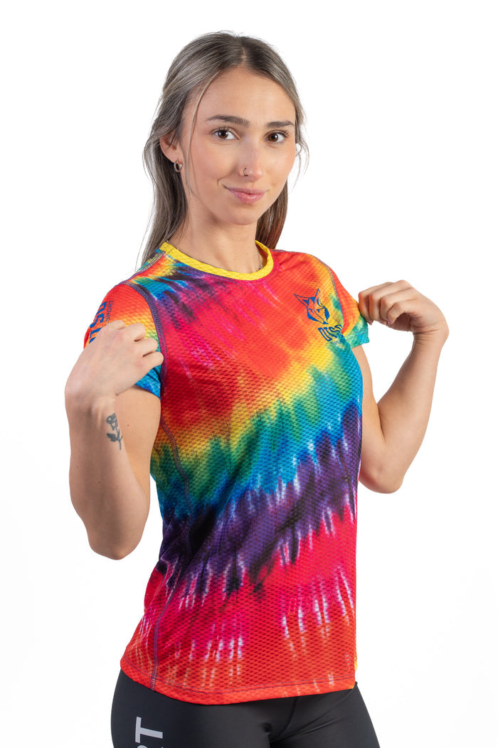 T-shirt Femme manches courtes - Tie Dye