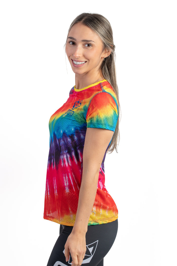T-shirt Femme manches courtes - Tie Dye