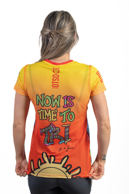 T-shirt Femme manches courtes - Time to Tri Swim