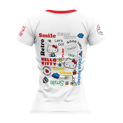 T-shirt Femme/Enfant manches courtes - Hello Kitty Smile