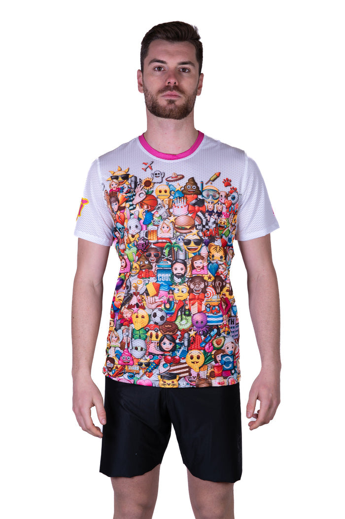 T-Shirt Homme manches courtes - Emoji Big Wave