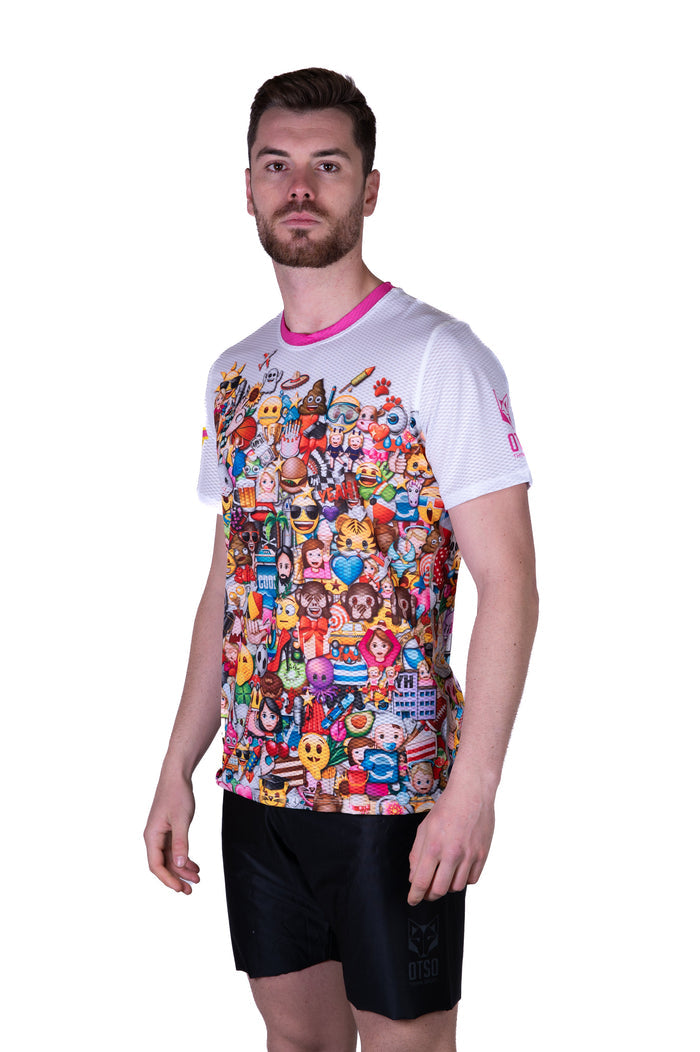 T-Shirt Homme manches courtes - Emoji Big Wave