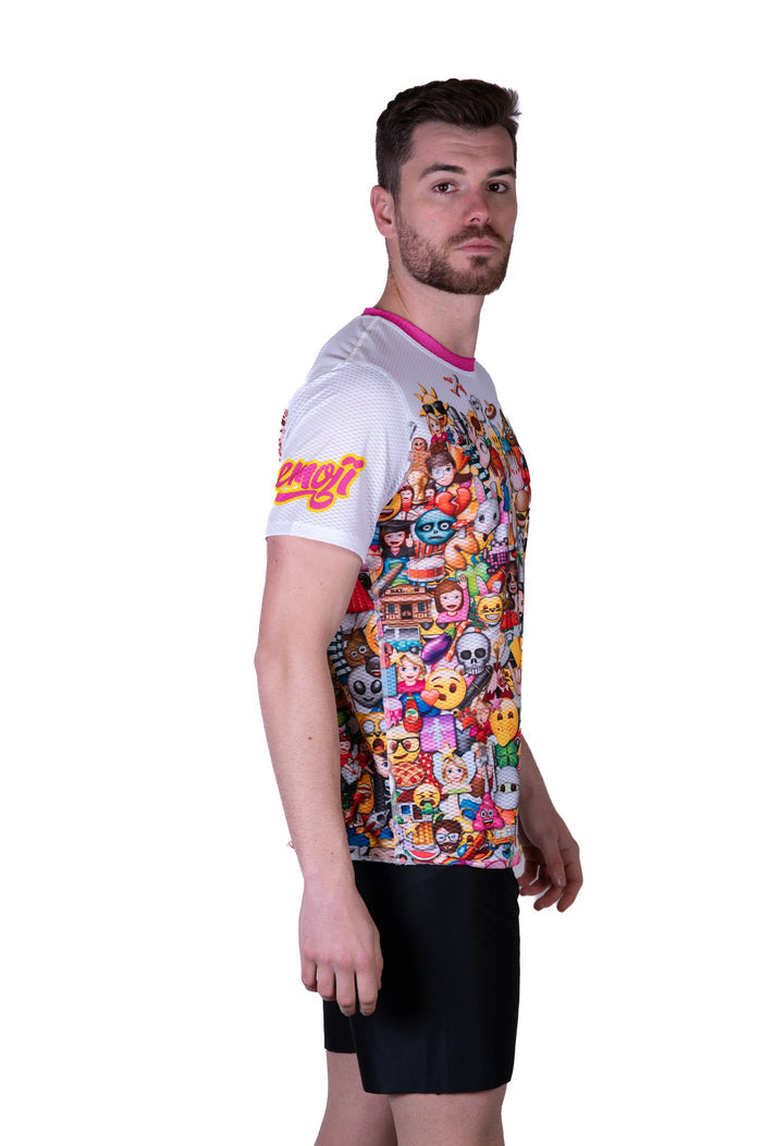 T-Shirt Homme manches courtes - Emoji Big Wave