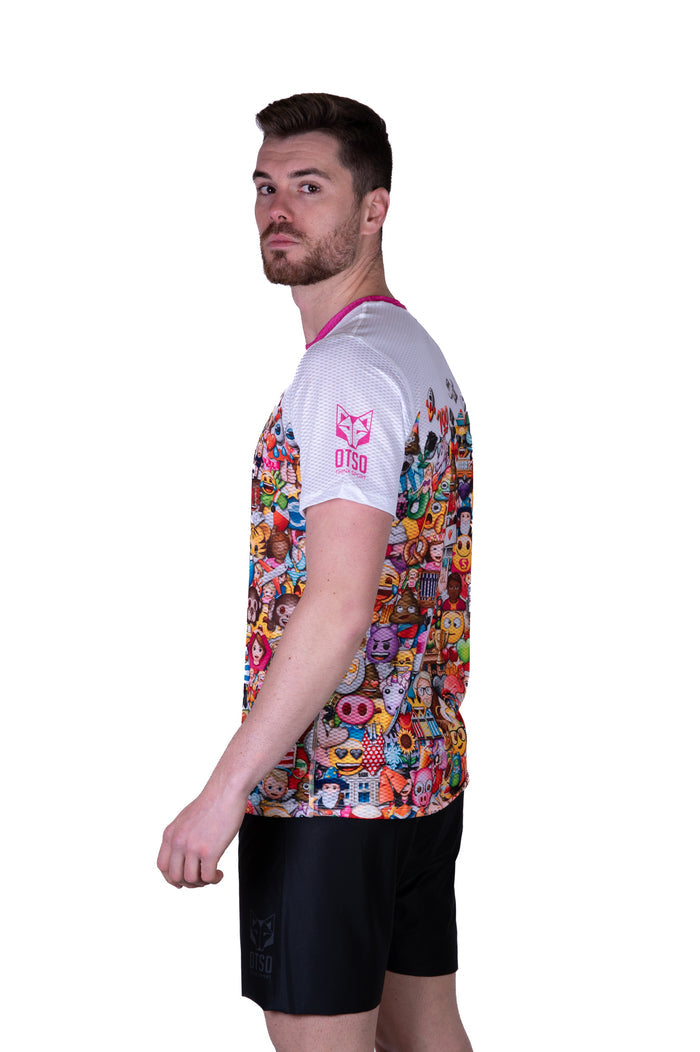 T-Shirt Homme manches courtes - Emoji Big Wave