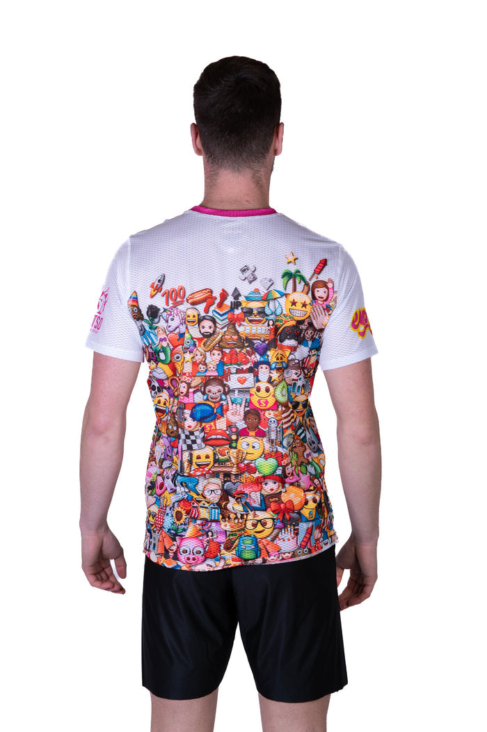 T-Shirt Homme manches courtes - Emoji Big Wave