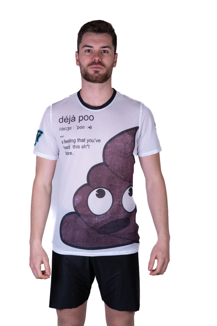 T-Shirt Homme manches courtes - Emoji Déjà Poo