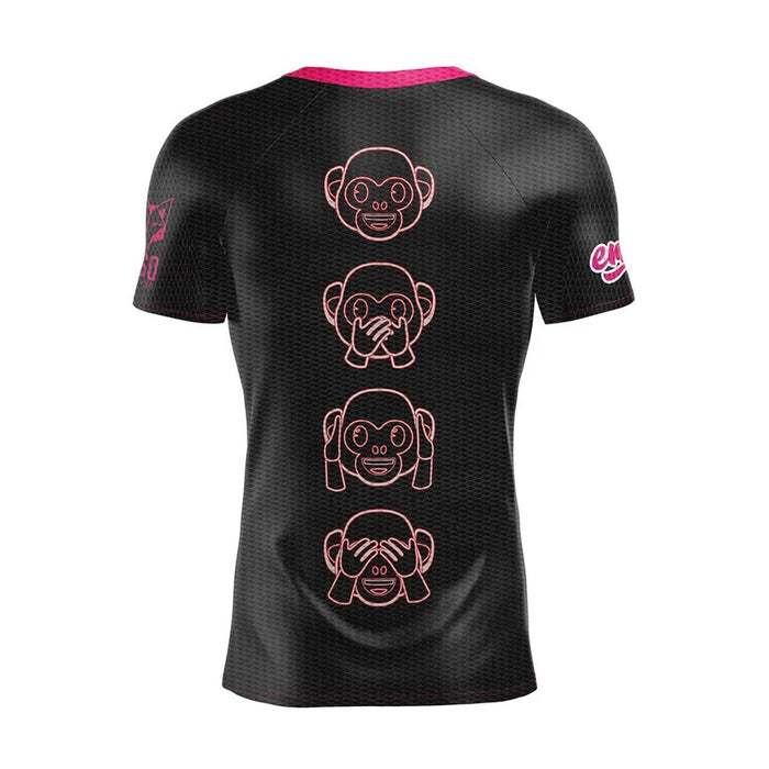 T-Shirt Homme manches courtes - Emoji Monkey Neon