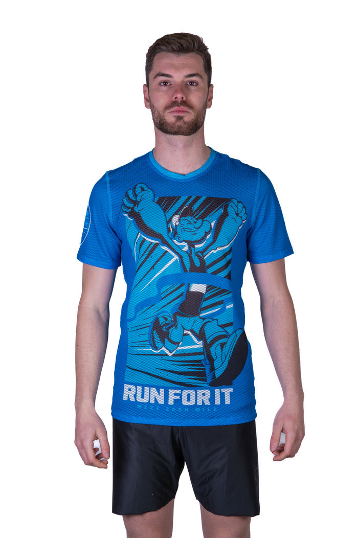 T-Shirt Homme manches courtes - Popeye Run For It