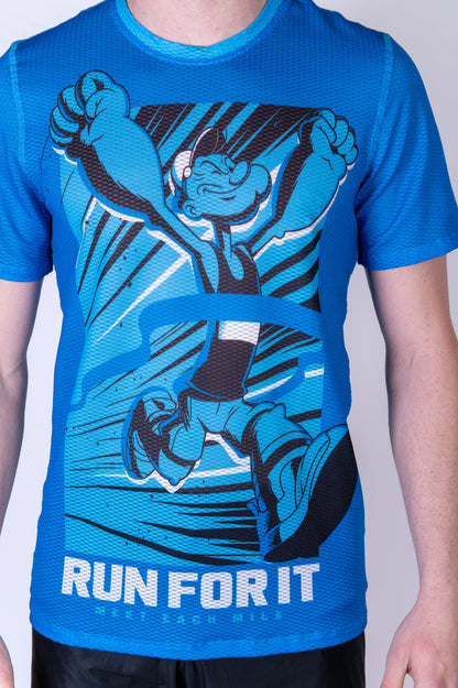 T-Shirt Homme manches courtes - Popeye Run For It