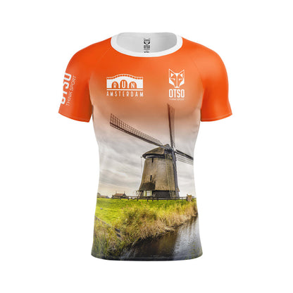 T-Shirt Homme manches courtes - Run Ámsterdam 2024 (Outlet)