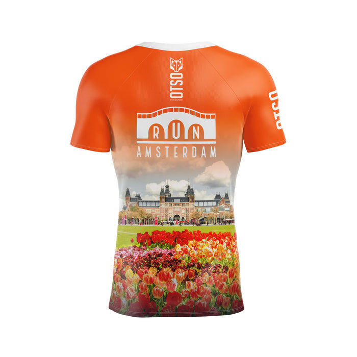 T-Shirt Homme manches courtes - Run Ámsterdam 2024 (Outlet)