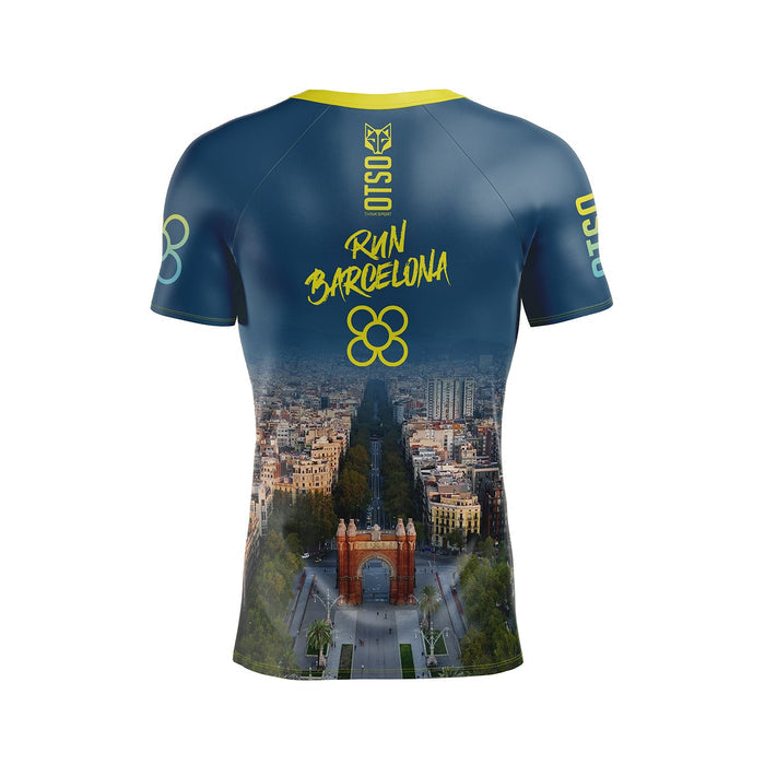 T-Shirt Homme manches courtes - Run Barcelona 2024 (Outlet)