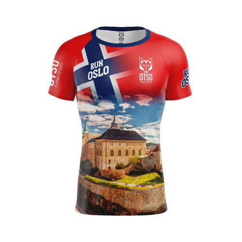 T-Shirt Homme manches courtes - Run Oslo 2024 (Outlet)