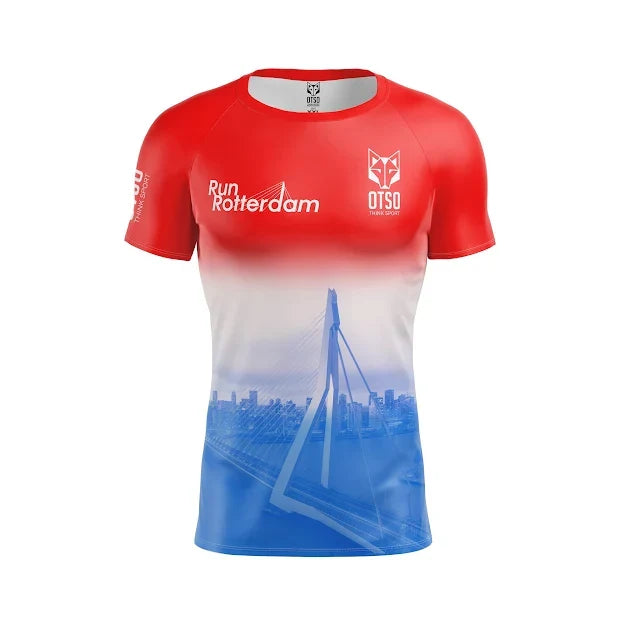 T-Shirt Homme manches courtes - Run Rotterdam (Outlet)