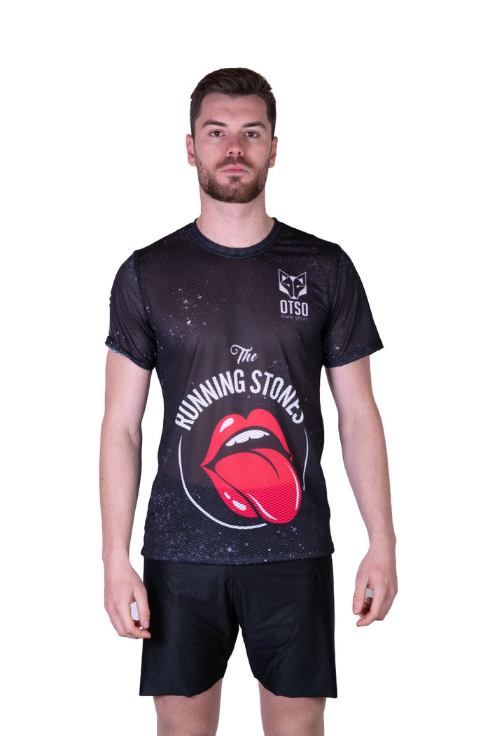 T-Shirt Homme manches courtes - Running Stones