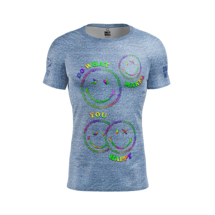 T-Shirt Homme manches courtes - SmileyWorld Happy (Outlet)
