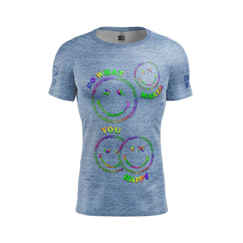 T-Shirt Homme manches courtes - SmileyWorld Happy (Outlet)