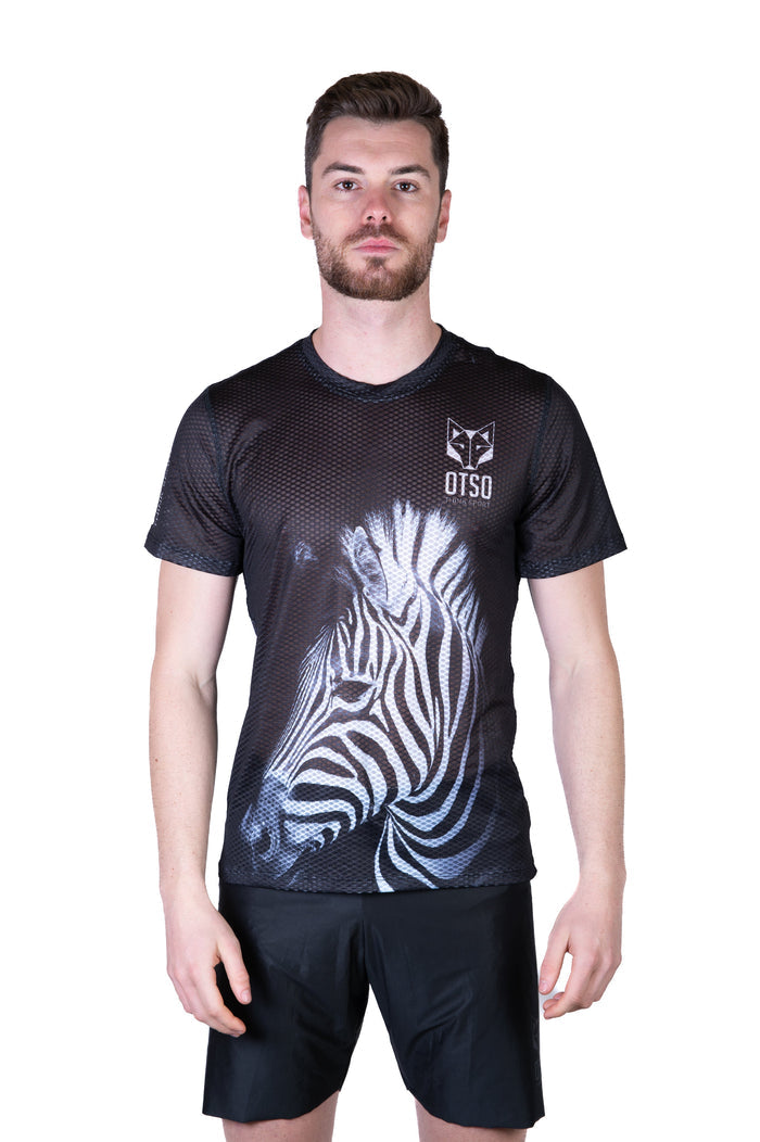 T-Shirt Homme manches courtes - Zebra