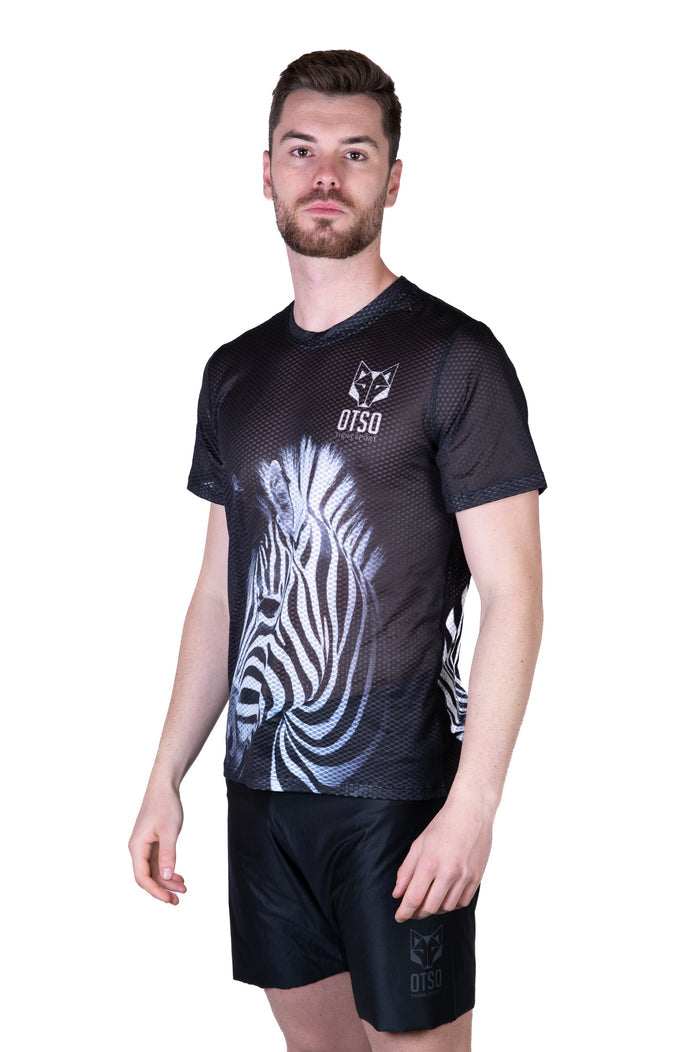 T-Shirt Homme manches courtes - Zebra