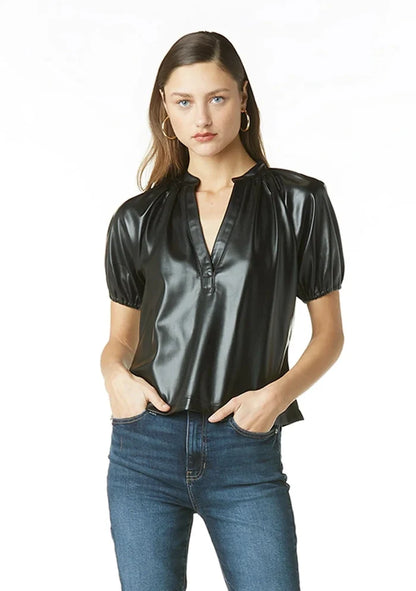 Tart Collections Alora Vegan Leather Top - Taryn x Philip Boutique