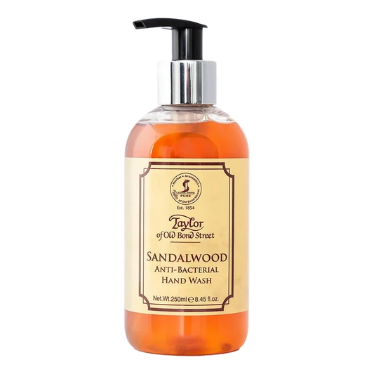 Taylor of Old Bond Street antibakteriell håndsåpe sandeltre 250 ml med pumpe