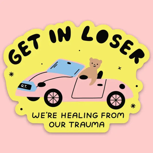 Tender Ghost 'Get In Loser' Vinyl Sticker