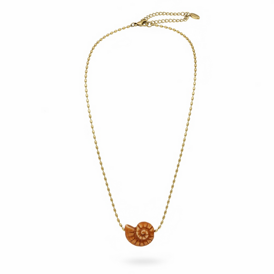 Terracotta Shell Necklace