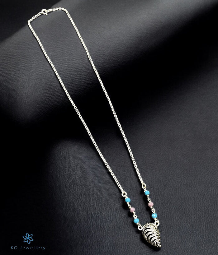 The Anya Silver Marcasite Necklace