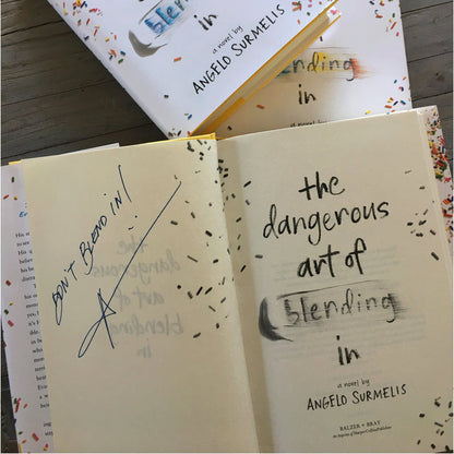 The Dangerous Art of Blending In (signed copy) - angelo:HOME - books