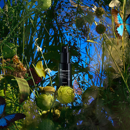 Entomologist Insect repellent in a garden