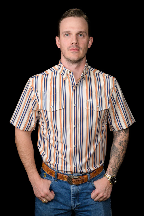 The Jackson Short Sleeve Snap Shirt by Ferrell