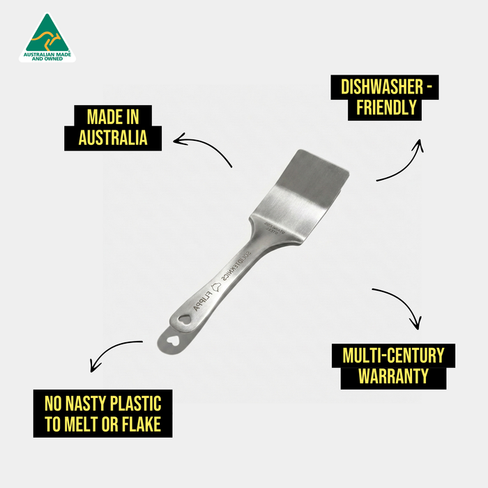 The Solid Flippa – Stainless Steel