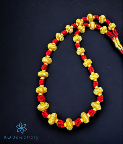 The Vaishnavi Jomale Silver Necklace (Red/Medium)