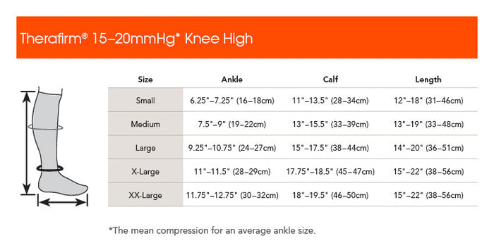 THERAFIRM® Women's Mild Support Sheer Knee Highs 15-20 mmHg