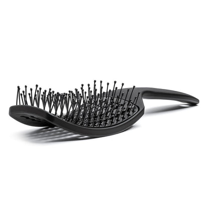 Sam Villa Thermal Ionic Pro Vent Brush, professional vented brush with ceramic thermal core for even heat distribution, heat-resistant ionic nylon bristles for fast drying, detangling, smoothing, and anti-frizz results, reduces static and drying time, perfect for salon-quality blowouts and sleek polished hair