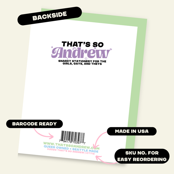 Those Mean Girls Ain't Got Shit On Y'all Funny Anniversary Card