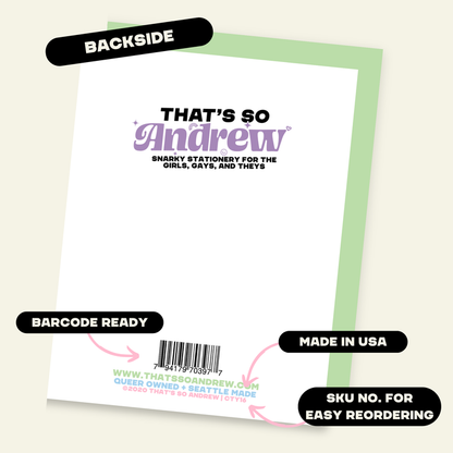 Those Mean Girls Ain't Got Shit On Y'all Funny Anniversary Card