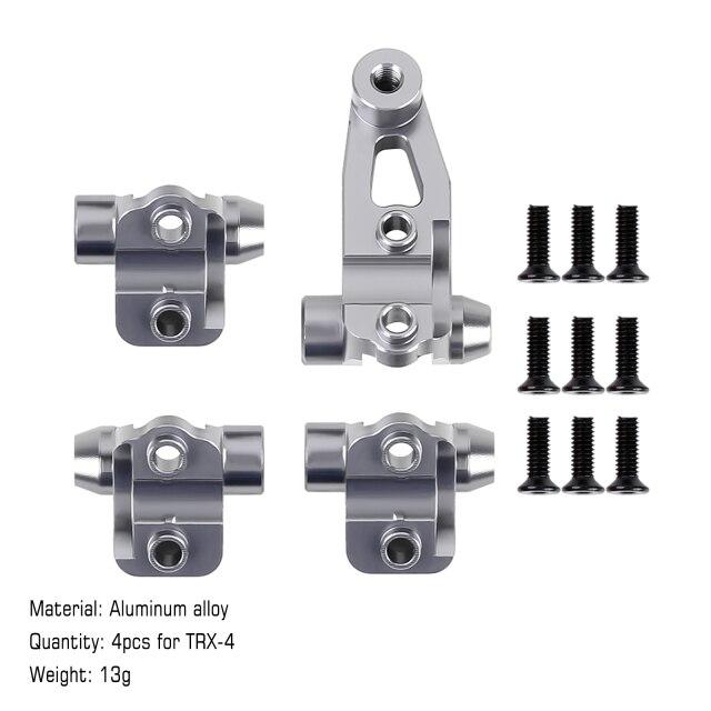 TRX4-8227GL INJORA Aluminum Brass Axle Mount Set Suspension Links Stand For TRX-4 TRX-6