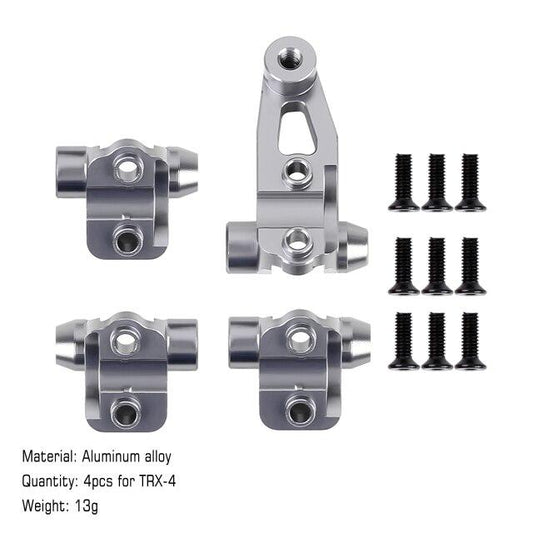 TRX4-8227GL INJORA Aluminum Brass Axle Mount Set Suspension Links Stand For TRX-4 TRX-6