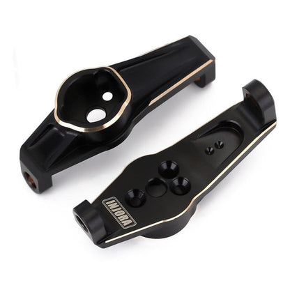 TRX4-8232BK INJORA Black Coating Brass Caster Blocks C Hubs #8232 For TRX-4 TRX-6
