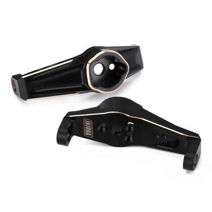 TRX4-8232BK INJORA Black Coating Brass Caster Blocks C Hubs #8232 For TRX-4 TRX-6