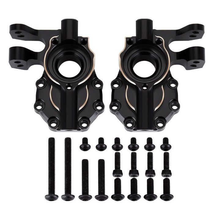 TRX4-8252BK INJORA Black Brass Counterweight 55g Drive Housing #8252 For TRX-4 TRX-6