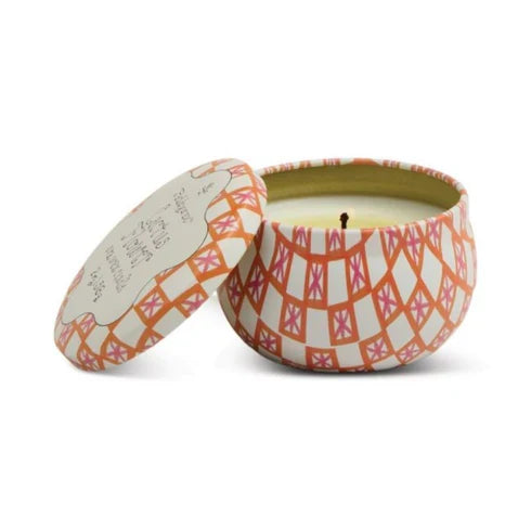 Tulip Tin Candle - Cactus Flower