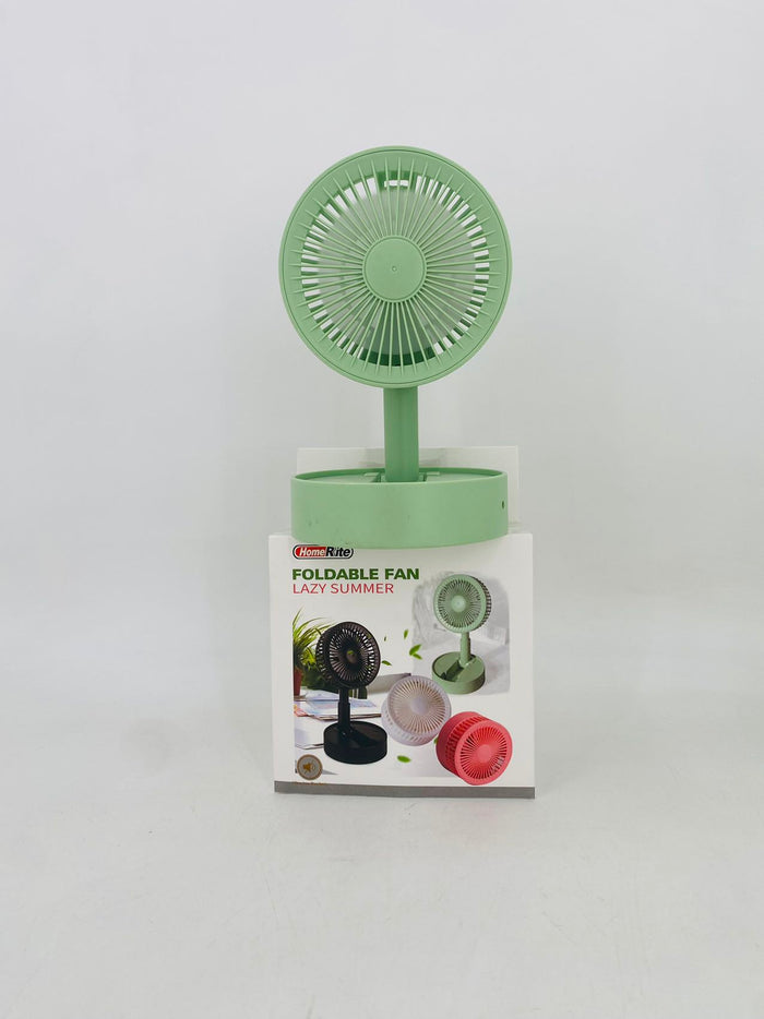 USB Rechargeable Foldable Desk Fan, Wholesale