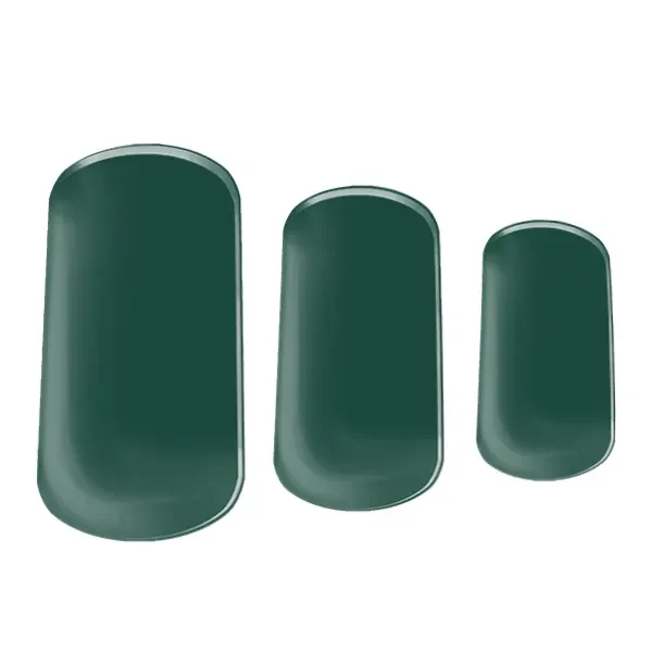 UV-Free Gel Nail Wraps – Bottle Green