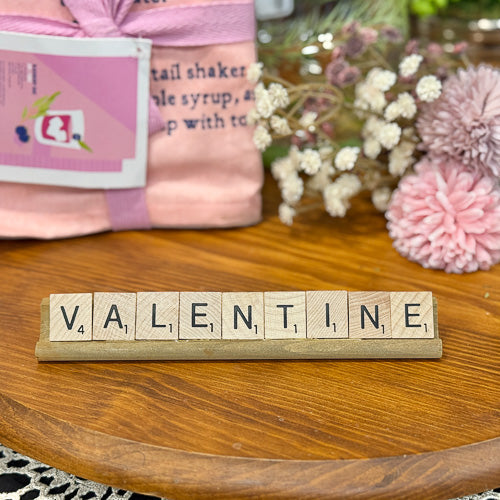 Valentine Scrabble Tile Decor