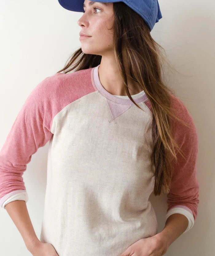 Varsity Raglan Poppy