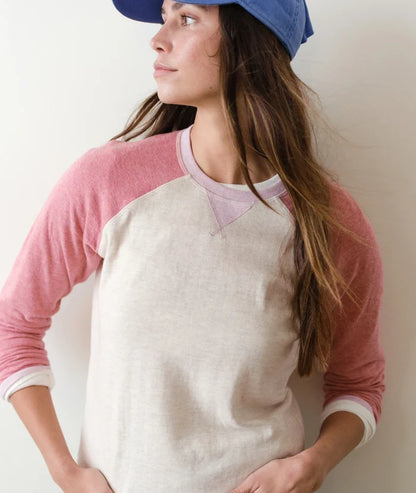Varsity Raglan Poppy