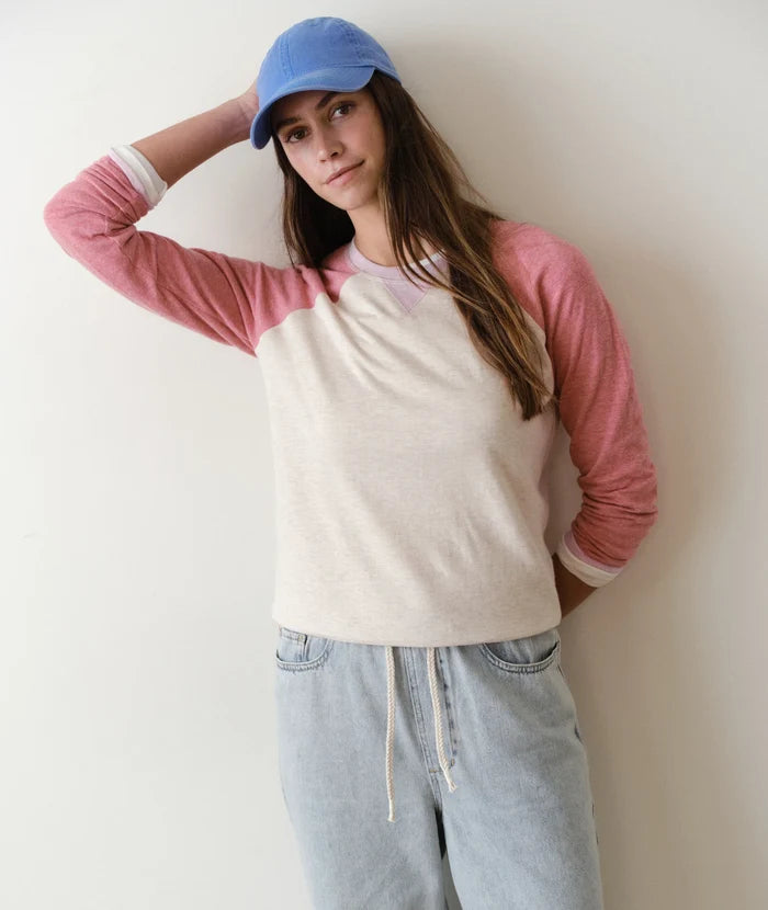 Varsity Raglan Poppy