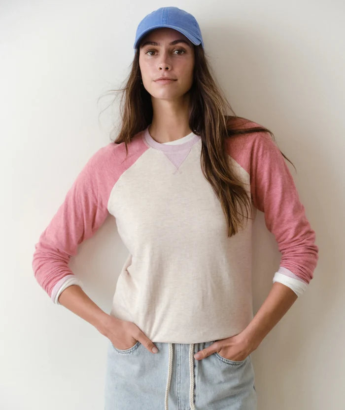 Varsity Raglan Poppy